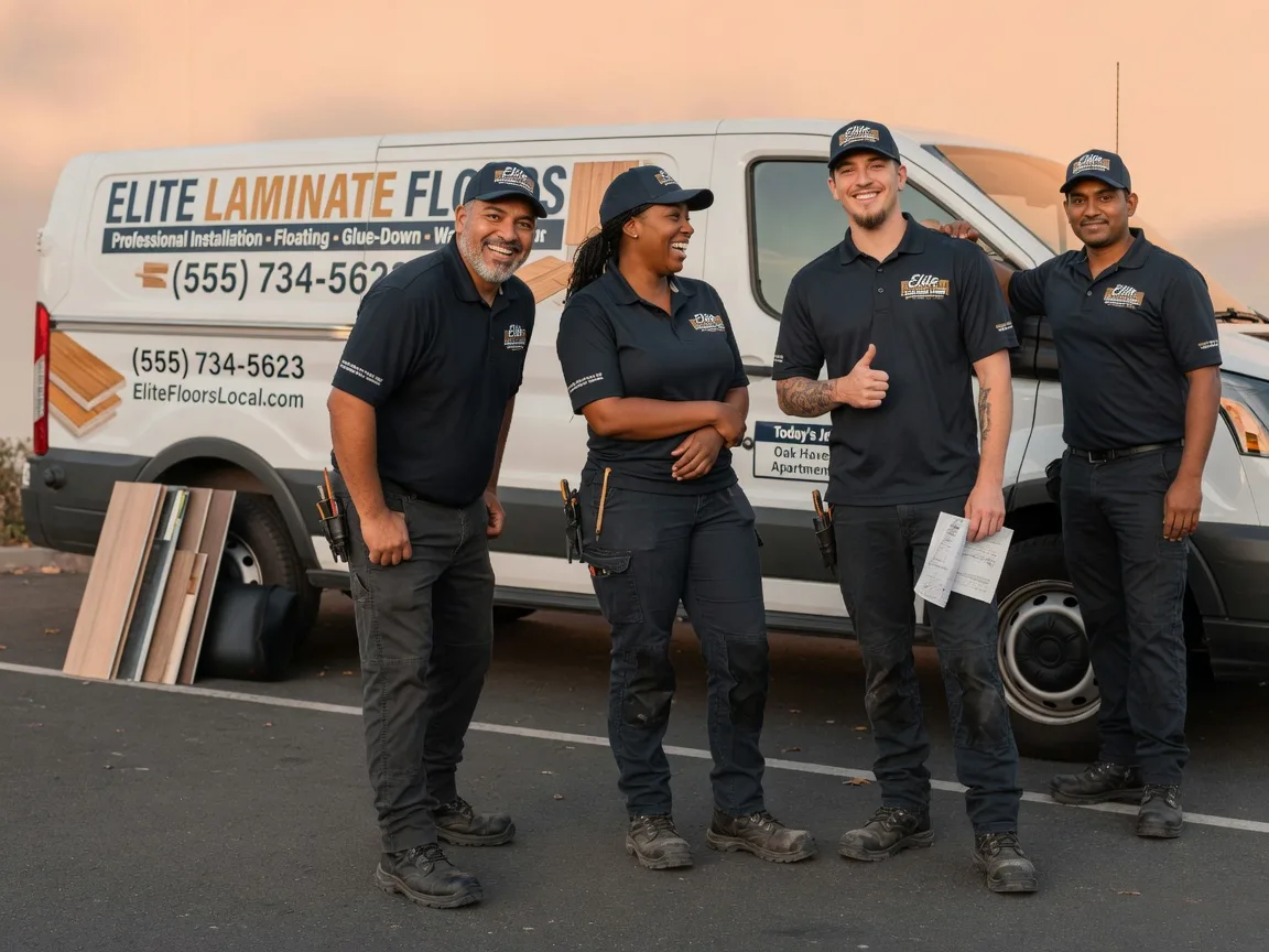 Laminate flooring installation company in Campus, IL